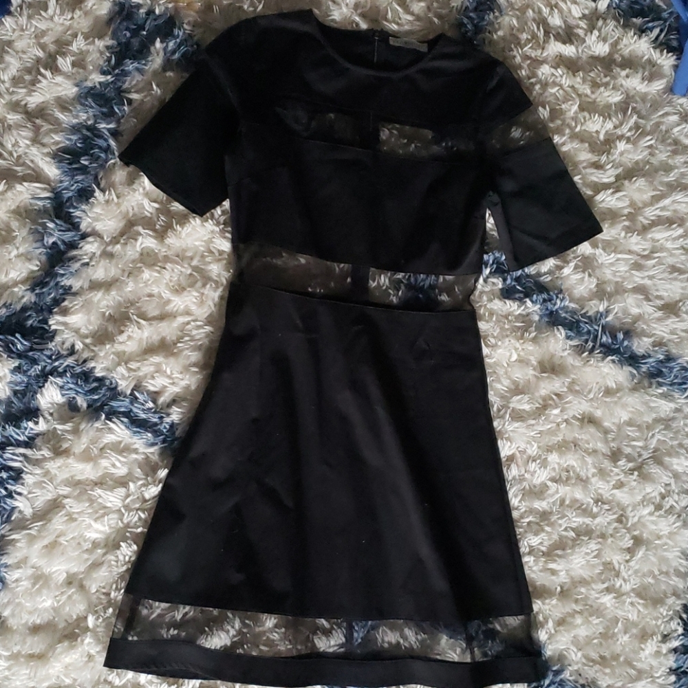 NWOT peekaboo skater dress - Picture 2 of 7